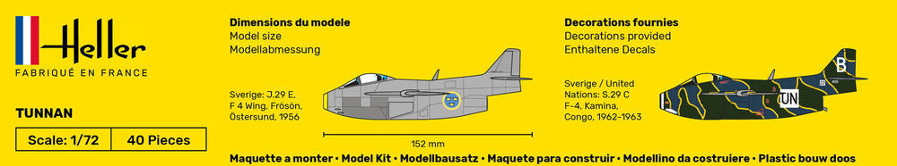 Heller STARTER KIT Tunnan 1:72