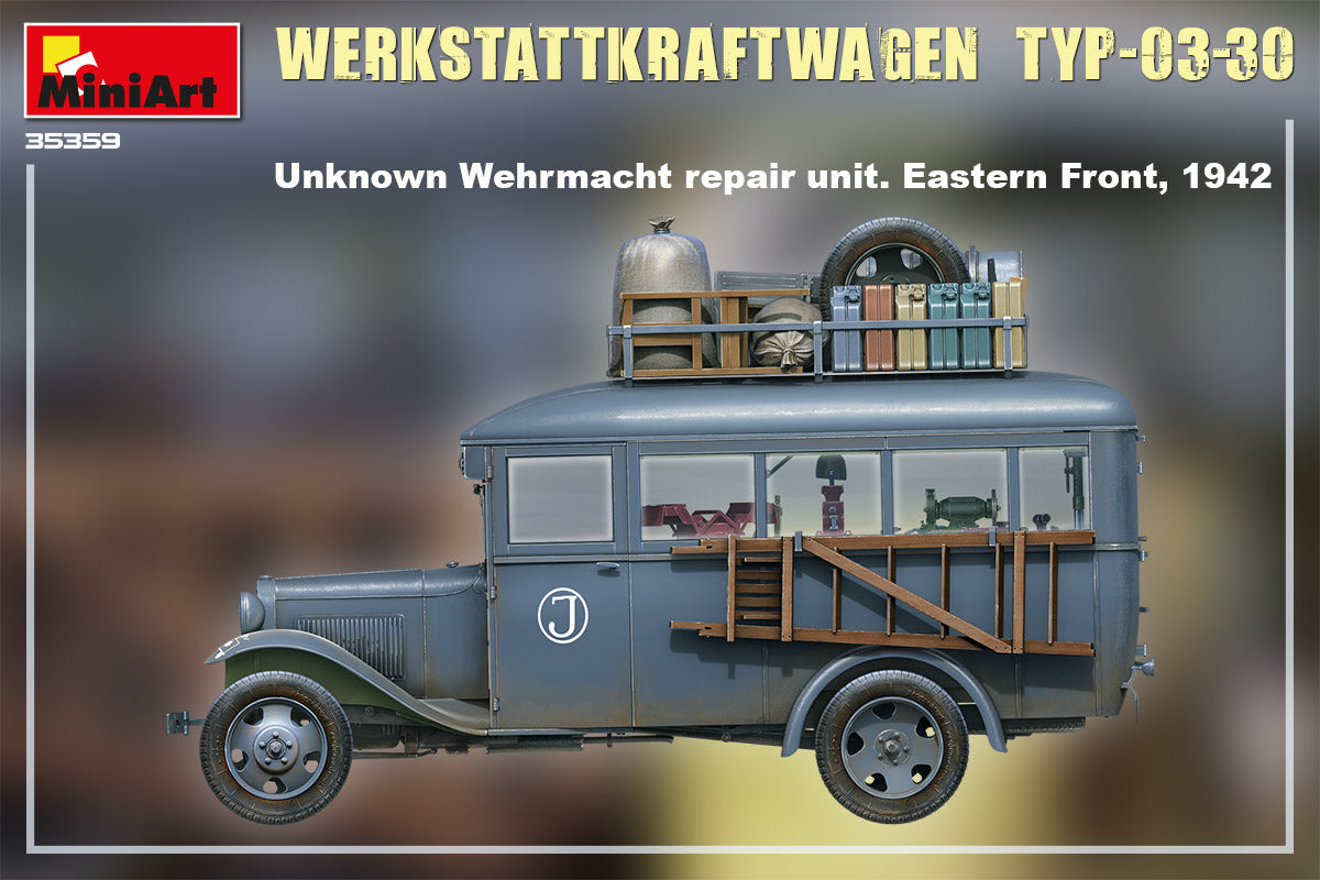 MiniArt 1/35 Military - Typ-03-30 Werkstattkraftwagen - 35359