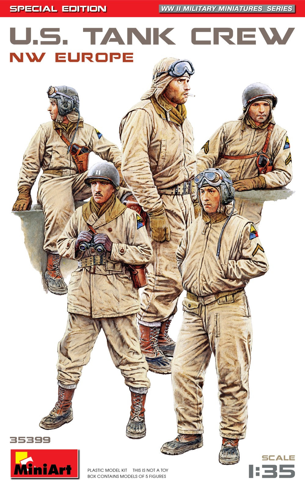 MiniArt US Tank Crew (NW Europe) Spec Edition - 35399 box art