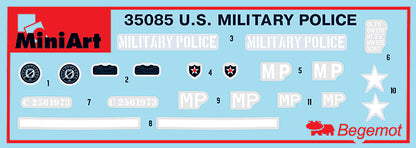 MiniArt 1/35 Military - US Military Police - 35085