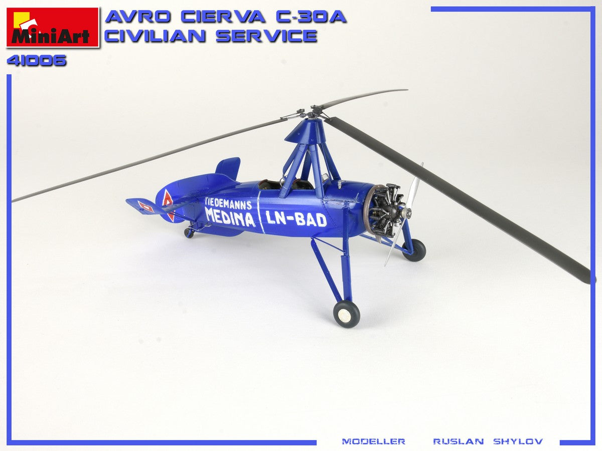 MiniArt 1/35 Military - Avro Cierva C.30A Civilian Service - 41006