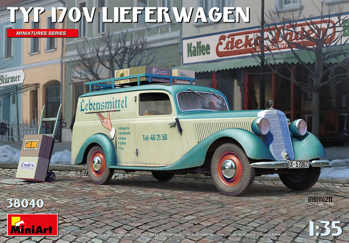 MiniArt Typ 170V Lieferwagen - 38040 box art