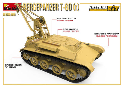 MiniArt 1/35 Military - Bergepanzer T-60 (r) Interior Kit - 35238