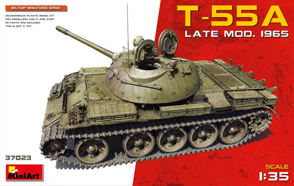 MiniArt T-55A Late Mod. 1965 Soviet Tank - 37023 box art