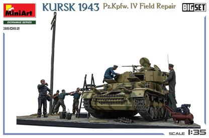 MiniArt 1/35 Military - Kursk 1943 Pz. Kpfw. IV Field Repair Big Set - 36062