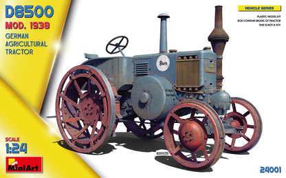 MiniArt German D8500 Mod 1938 Agricultural Tractor - 24001 box art