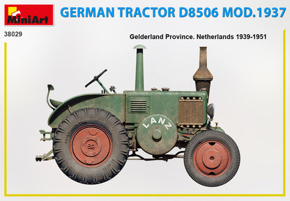MiniArt 1/35 Vehicles - German Tractor D8506 Mod. 1937 - 38029