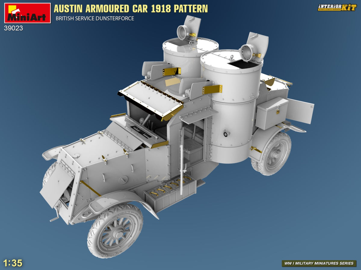 MiniArt 1/35 Military - Austin Armored Car (British Service) - 39023