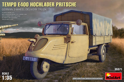 MiniArt Tempo E400 Hochlader Pritsche 3 Wheeler - 35371 box art