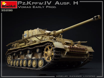 MiniArt 1/35 Military - Pz.Kpfw.IV Ausf. H Vomag Interior Kit - 35298