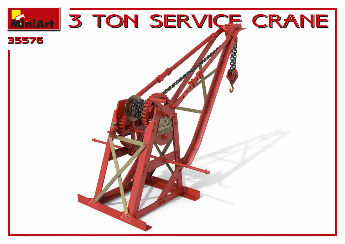 MiniArt 1/35 Military - 3 Ton Service Crane - 35576