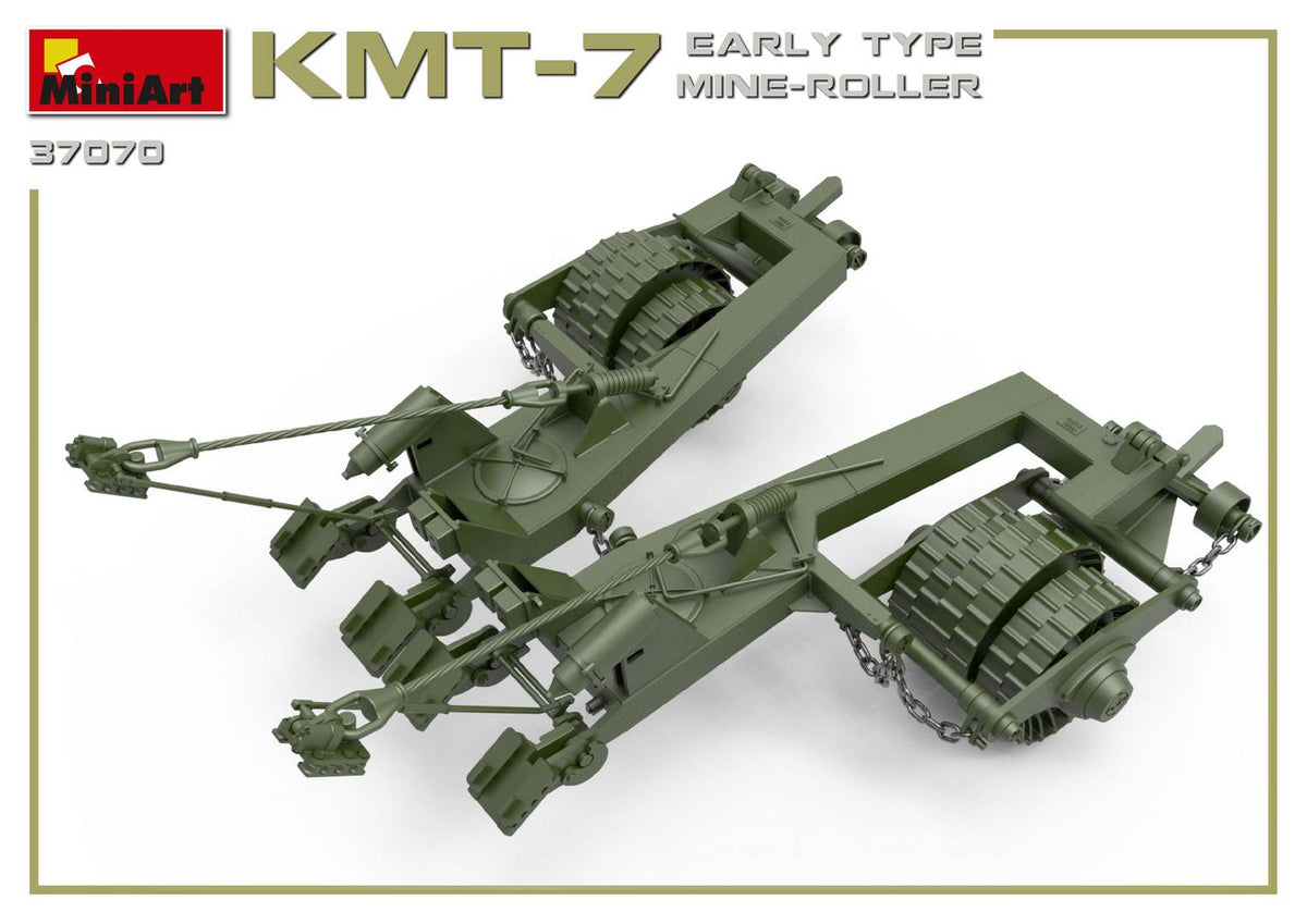 MiniArt 1/35 Military - KMT-7 Early Type Mine Roller - 37070