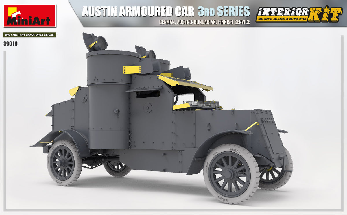 MiniArt 1/35 Military - Austin Armored Car (German / Finnish) - 39010