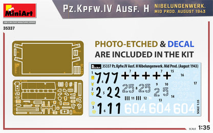 MiniArt 1/35 Military - Pz.Kpfw.IV Ausf H Nibelungenwork Mid Prod - 35337