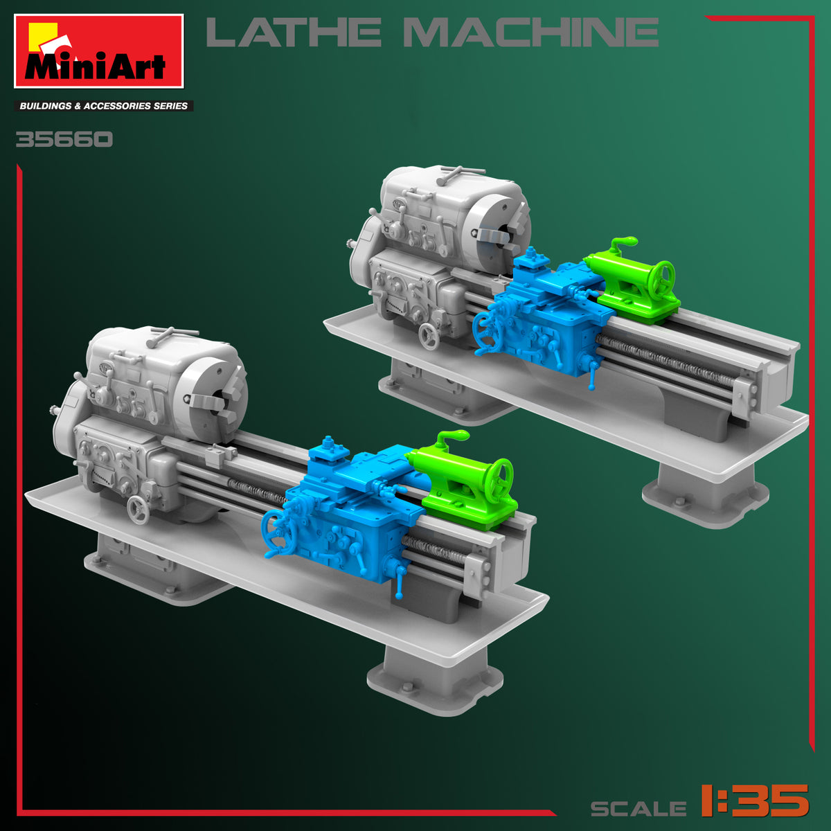 MiniArt 1/35 Military - Lathe Machine - 35660