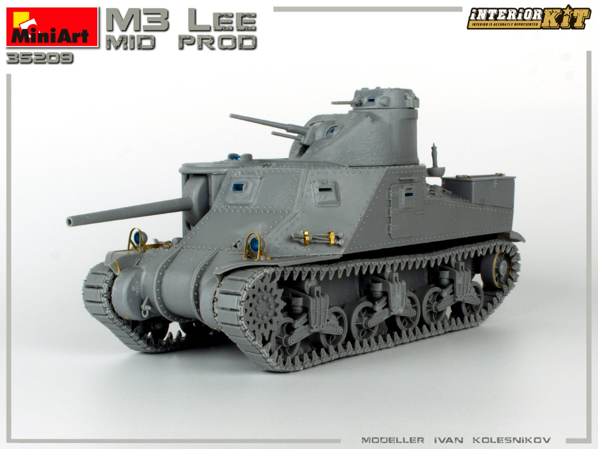 MiniArt 1/35 Military - M3 Lee Mid Prod. Interior Kit - 35209