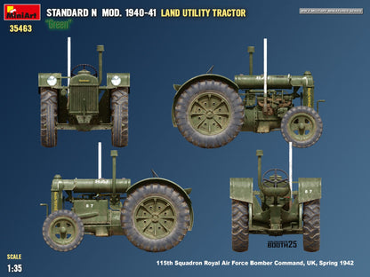 MiniArt 1/35 Vehicles - Land Utility Tractor N Green Mod 1940-41 - 35463