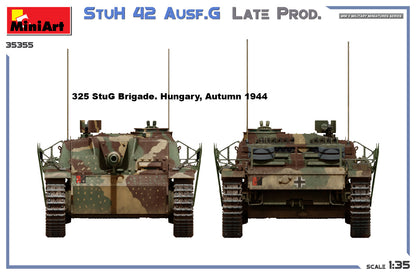 MiniArt 1/35 Military - StuH 42 Ausf G Late Prod - 35355