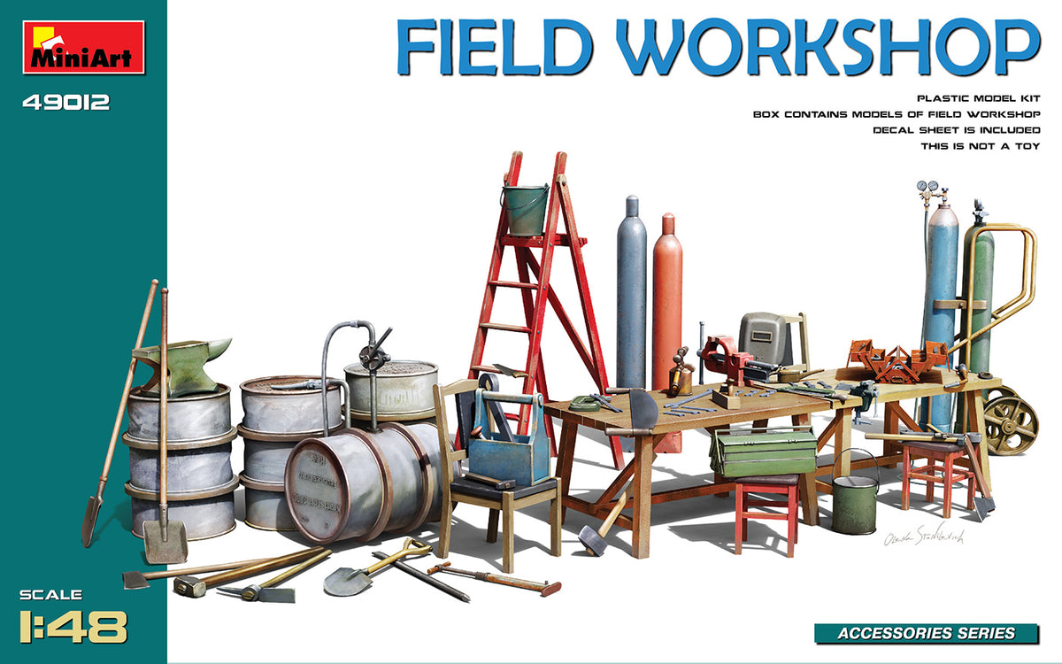 MiniArt Field Workshop - 49012 box art