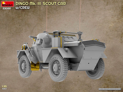 MiniArt 1/35 Military - Dingo Mk III Scout Car w/ Crew - 53088