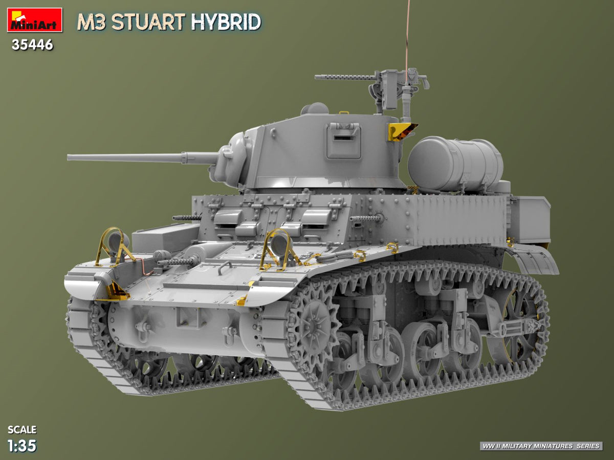 MiniArt 1/35 Military - M3 Stuart Hybrid - 35446