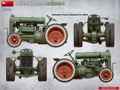 MiniArt 1/35 Vehicles - Industrial Tractor Stand N Mod 1936/38 - 38102