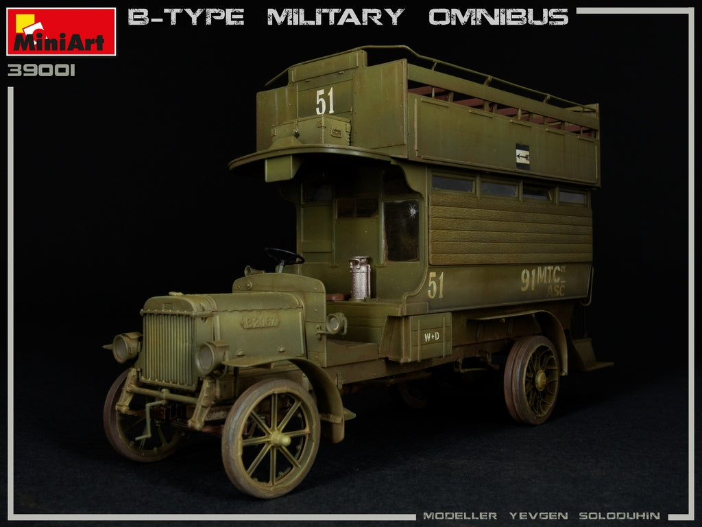 MiniArt 1/35 Military - B-Type Military Omnibus - 39001
