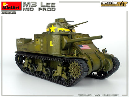 MiniArt 1/35 Military - M3 Lee Mid Prod. Interior Kit - 35209