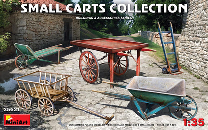 MiniArt Small Carts Collection - 35621 box art