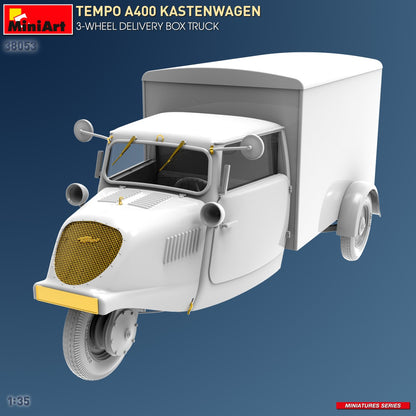 MiniArt 1/35 Military - Tempo A400 Kastenwagen 3-Wheel Box Truck - 38053
