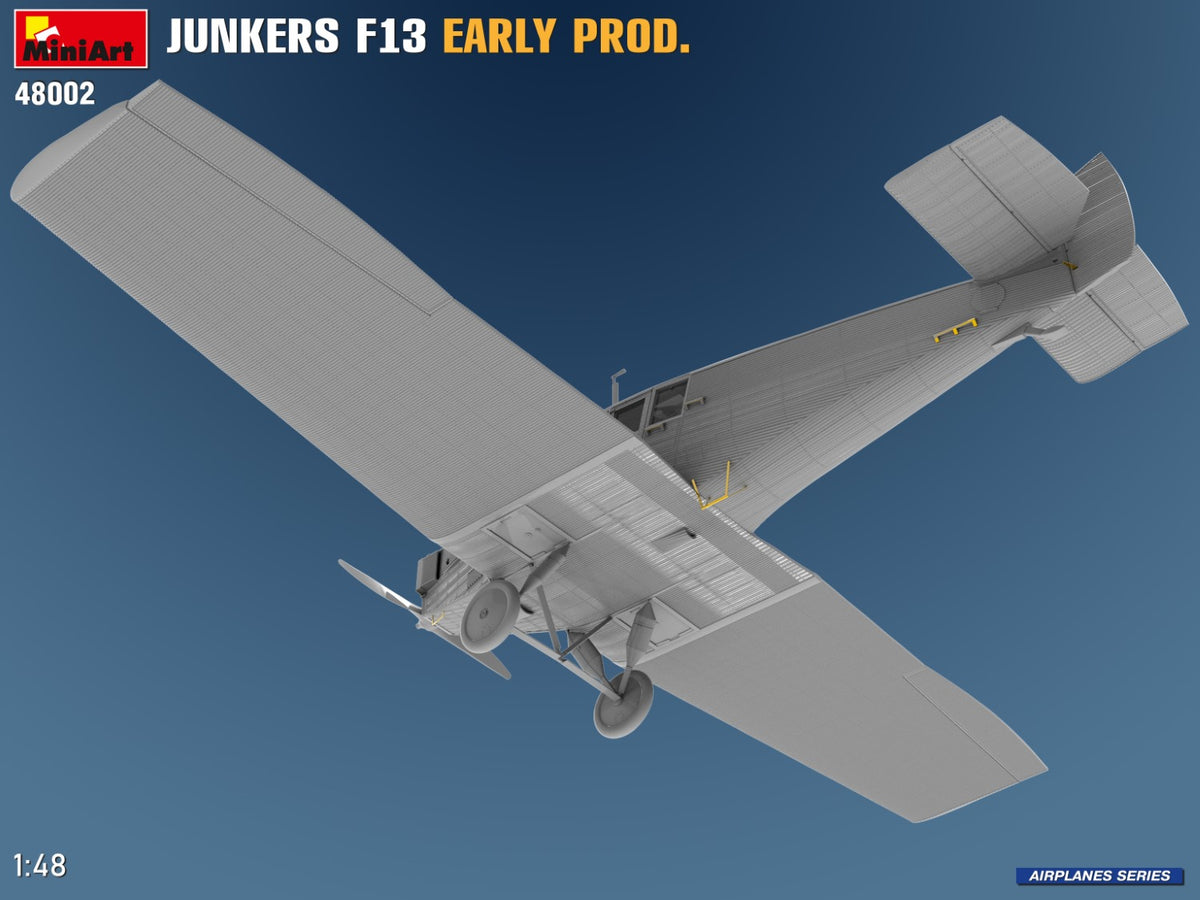 MiniArt 1/48 Aircraft - Junkers F13 Early Prod - 48002