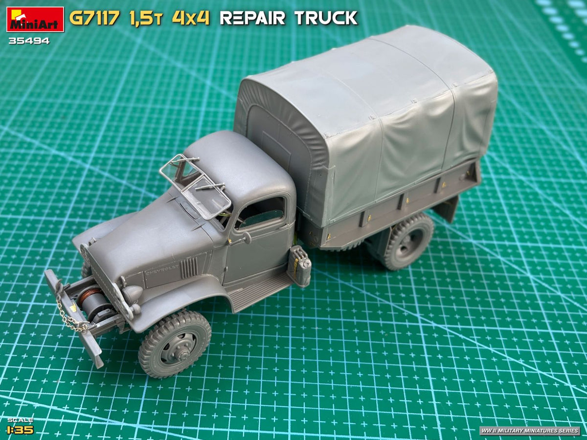 MiniArt 1/35 Military - G7117 1,5t 4x4 Repair Truck - 35494