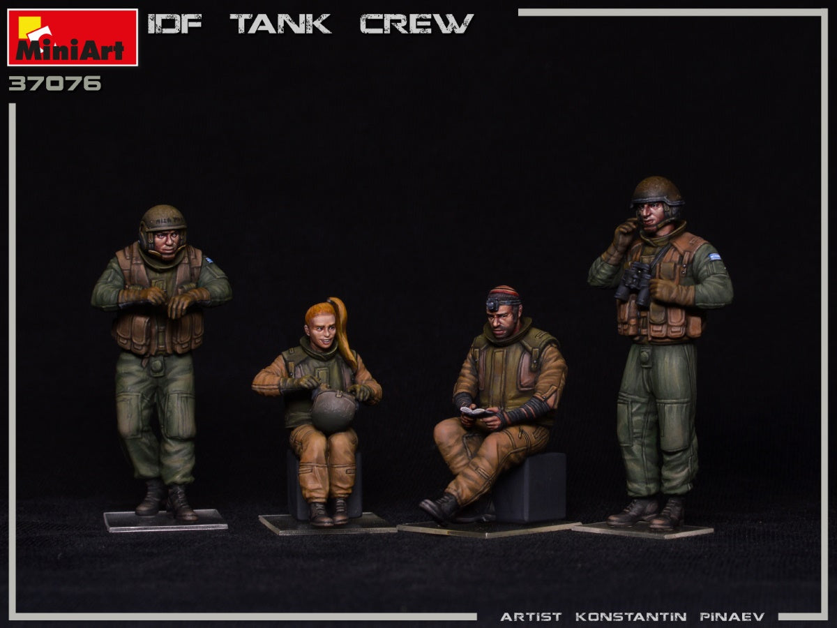 MiniArt 1/35 Military - IDF Tank Crew - 37076