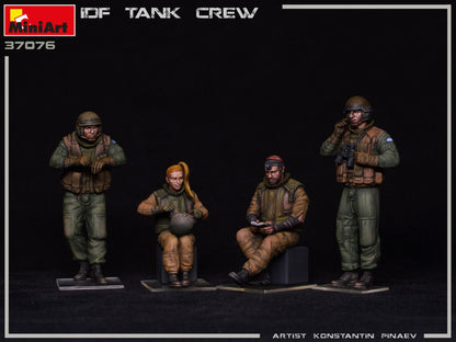 MiniArt 1/35 Military - IDF Tank Crew - 37076
