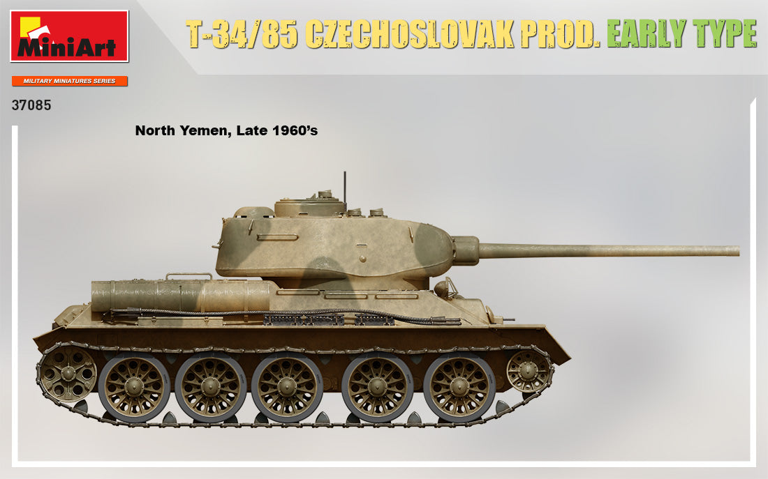 MiniArt 1/35 Military - T34-95 Czech Prod. Early Type - 37085