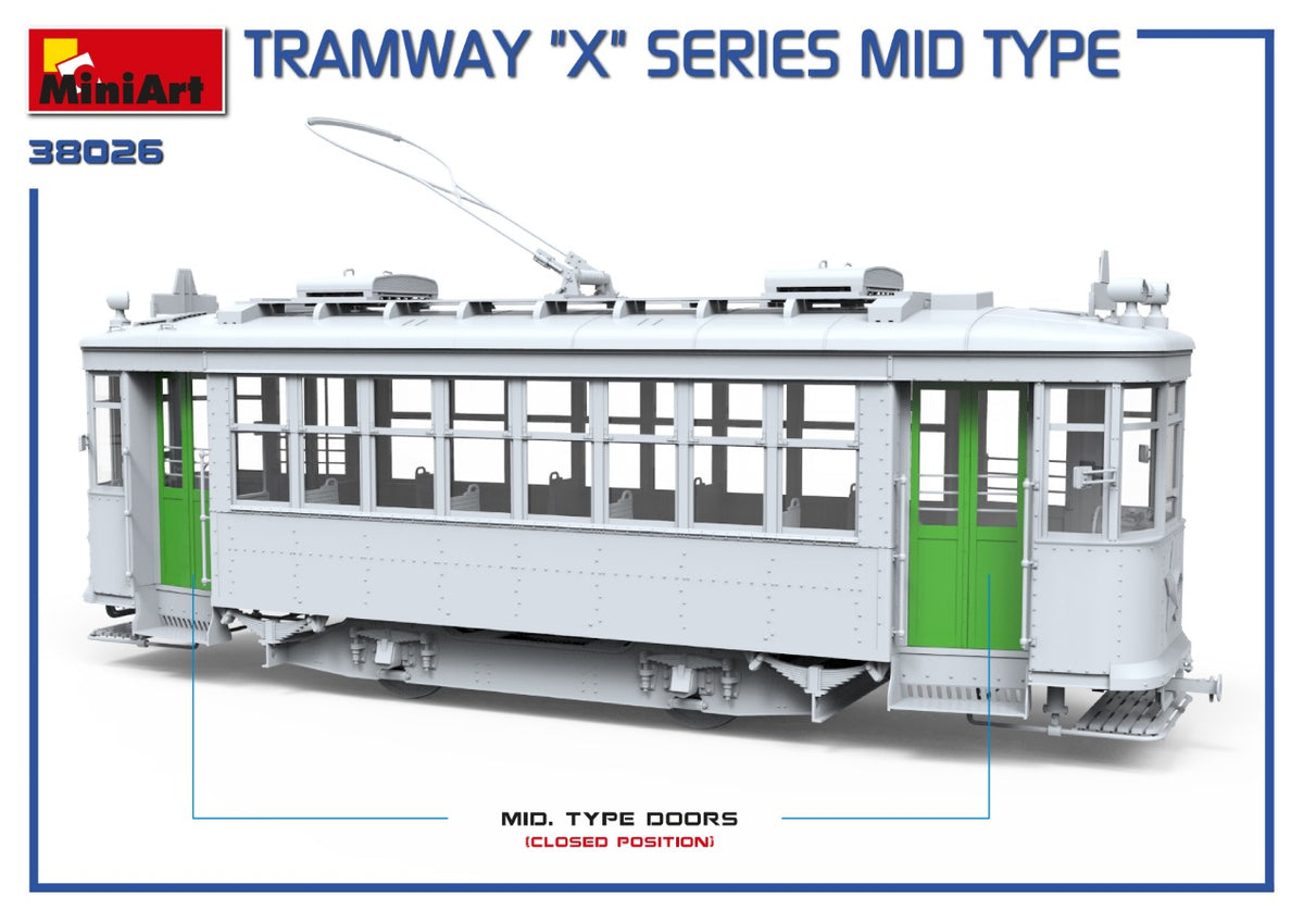 MiniArt 1/35 Military - Tramway X-Series Mid Type - 38026