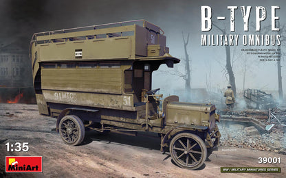 MiniArt B-Type Military Omnibus - 39001 box art