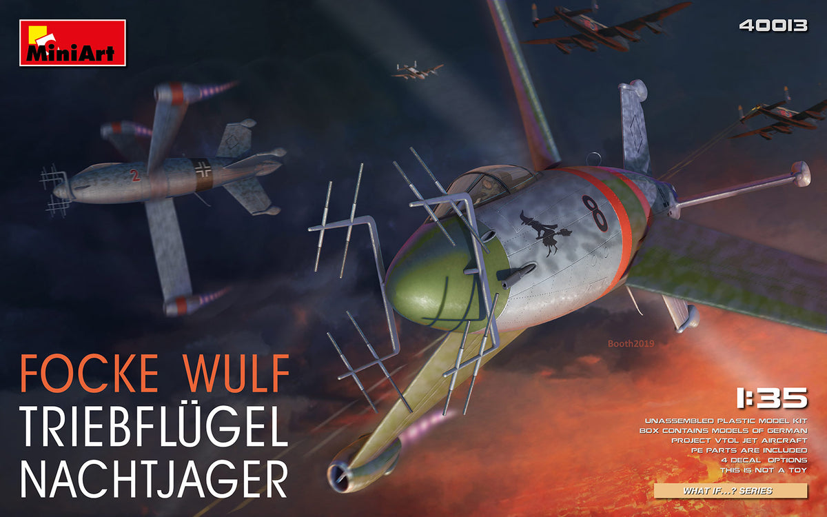 MiniArt Focke-Wulf Triebflugel Nachtjager - 40013 box art