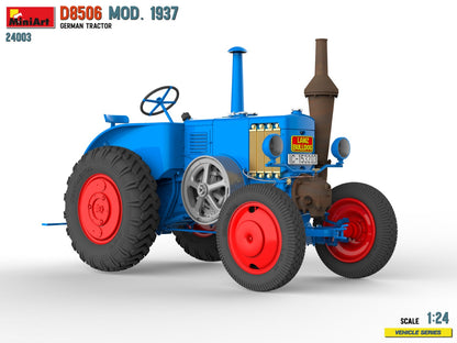 MiniArt 1/24 Vehicles - German D8506 Mod 1937 Agricultural Tractor - 24003