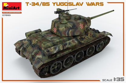 MiniArt 1/35 Military - T34/85 Yugoslav Wars - 37093