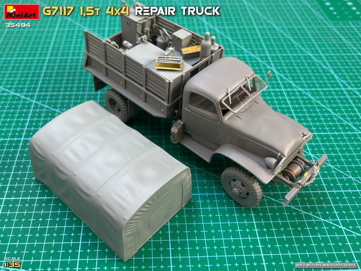 MiniArt 1/35 Military - G7117 1,5t 4x4 Repair Truck - 35494