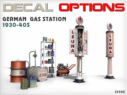 MiniArt 1/35 Military - German Gas Station 1930-40's - 35598