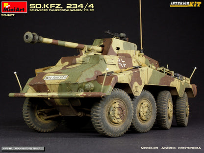 MiniArt 1/35 Military - Sd.Kfz. 234/4 Schwerer Panzerspahwagen 7.5 - 35427