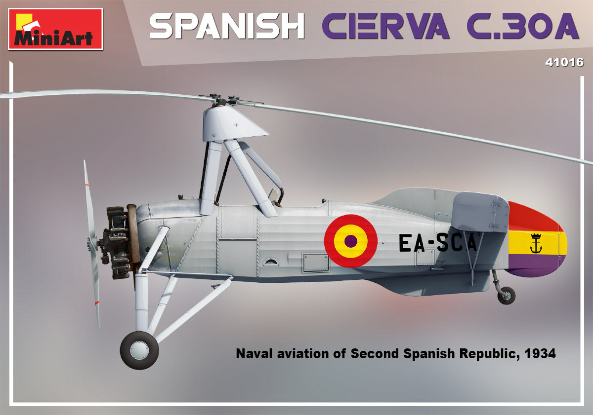 MiniArt 1/35 Military - Spanish Cierva C.30A - 41016