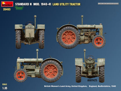 MiniArt 1/35 Vehicles - Land Utility Tractor N Green Mod 1940-41 - 35463