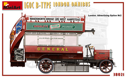 MiniArt 1/35 Military - LGOC B-Type London Omnibus - 38021