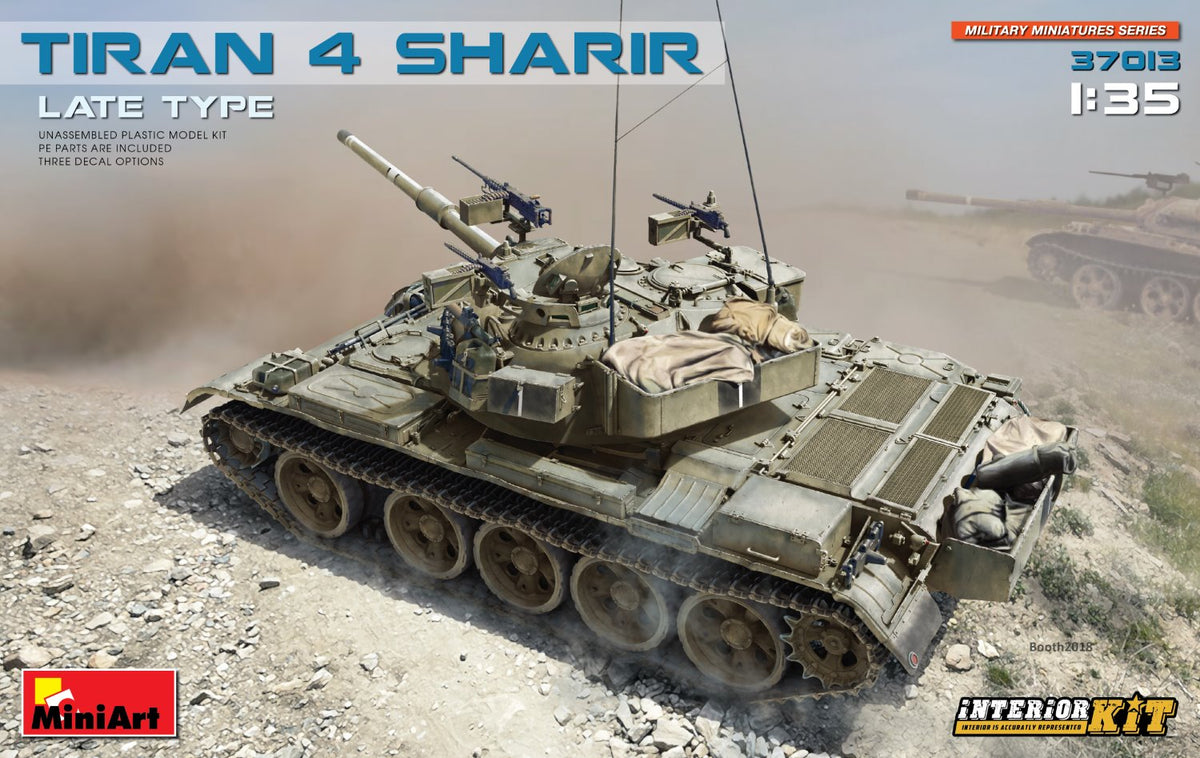 MiniArt Tiran 4 Sharir Late Type, Interior Kit - 37013 box art
