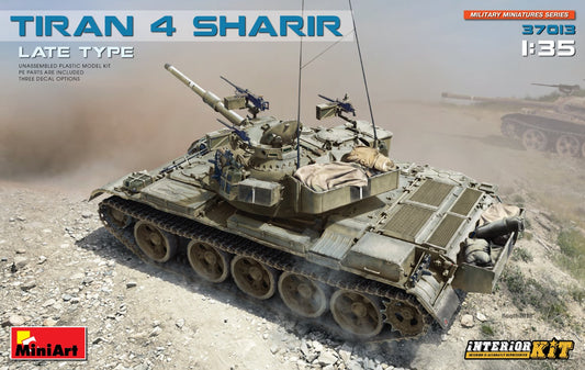 MiniArt Tiran 4 Sharir Late Type, Interior Kit - 37013 box art