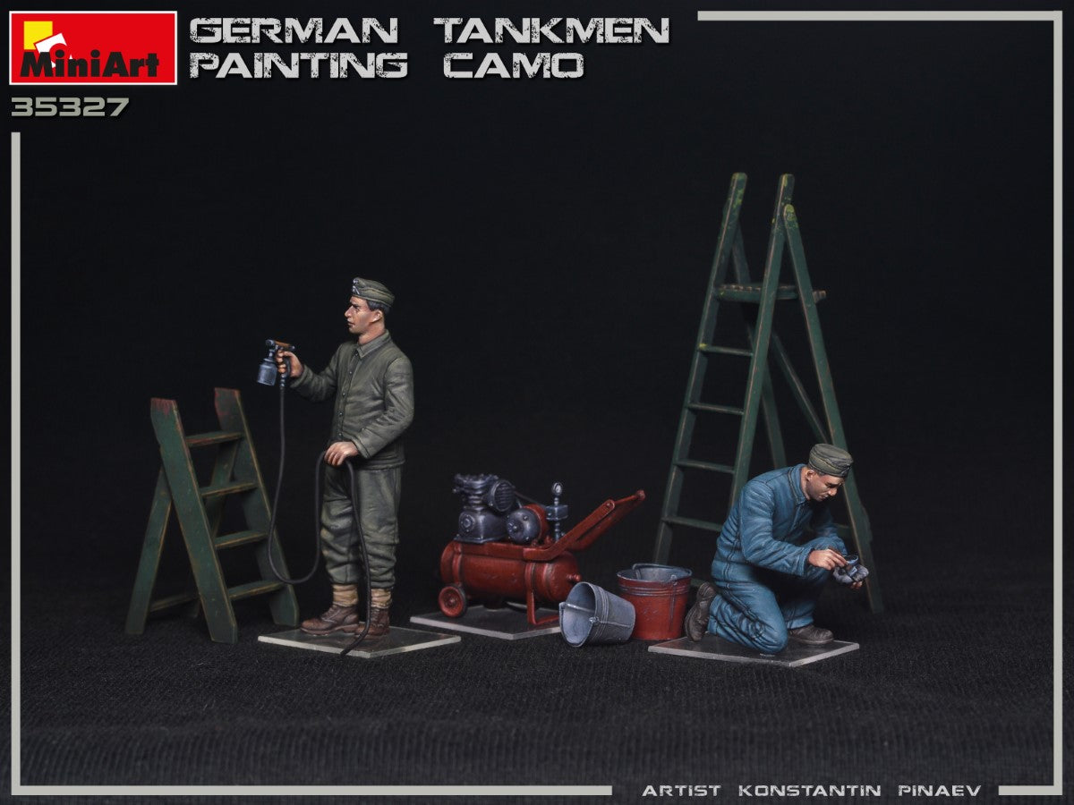 MiniArt 1/35 Military - German Tankmen, Painting Camo - 35327