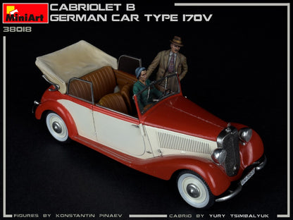 MiniArt 1/35 Military - Cabriolet B Germn Car Type 170V - 38018